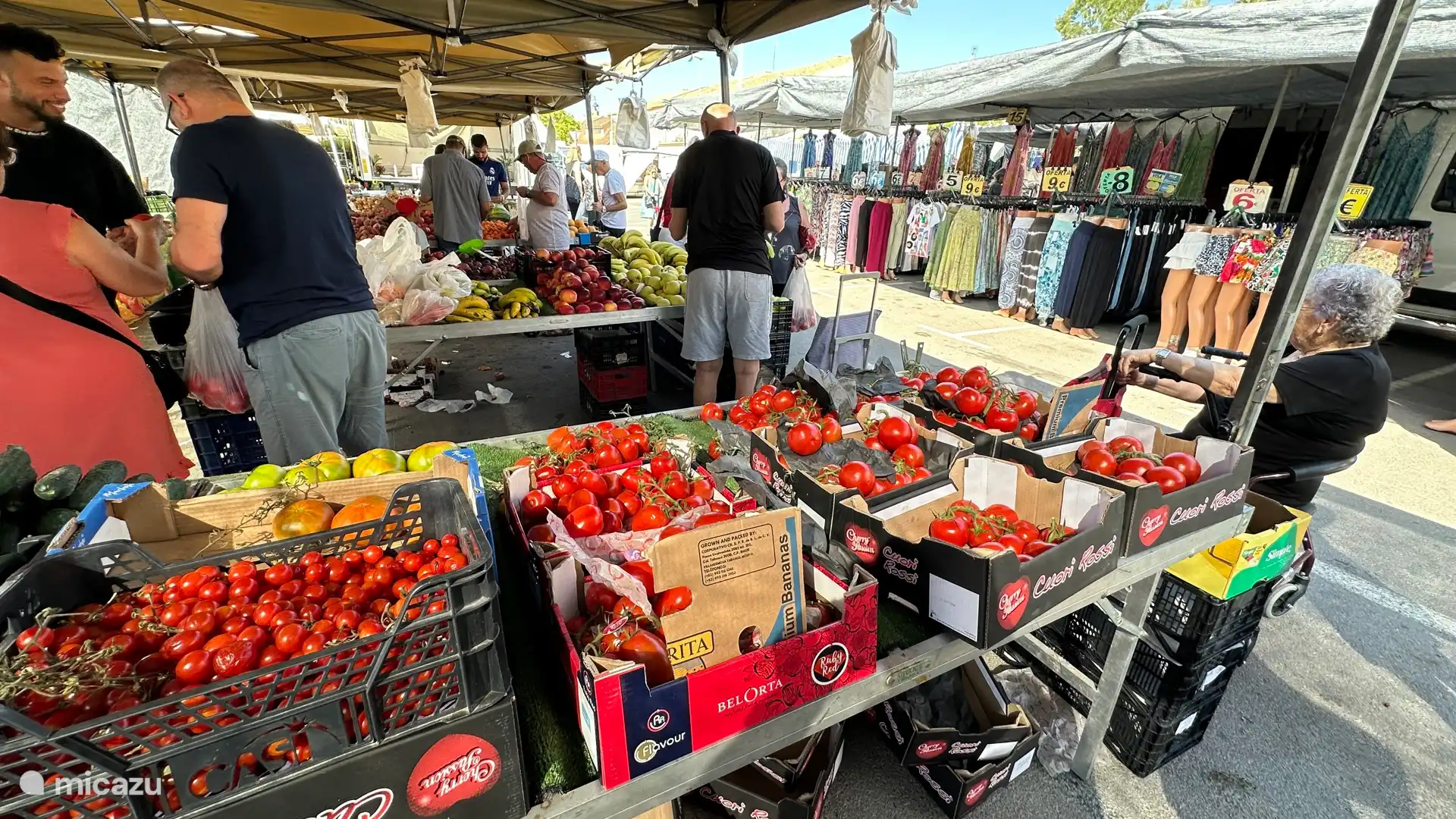 Mercadillo de la zona