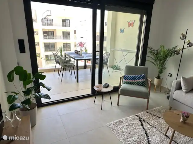 Casa-Anna | Espagne, Costa Cálida, San Javier - appartement Fauteuil relax et manger dehors sur le balcon