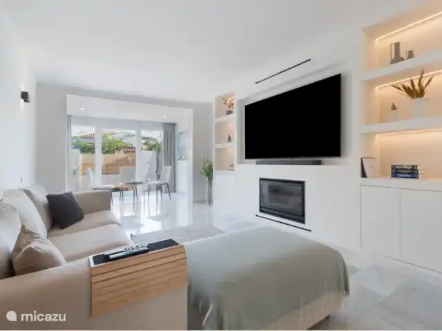 Luxe groot huis, Guadalmar Malaga huren in Spanje, Costa del Sol, Málaga - villa woonkamer
