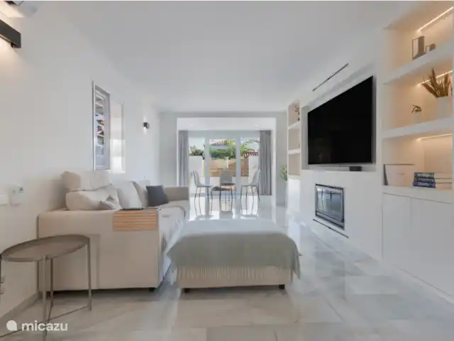 Luxe groot huis, Guadalmar Malaga huren in Spanje, Costa del Sol, Málaga - villa woonkamer
