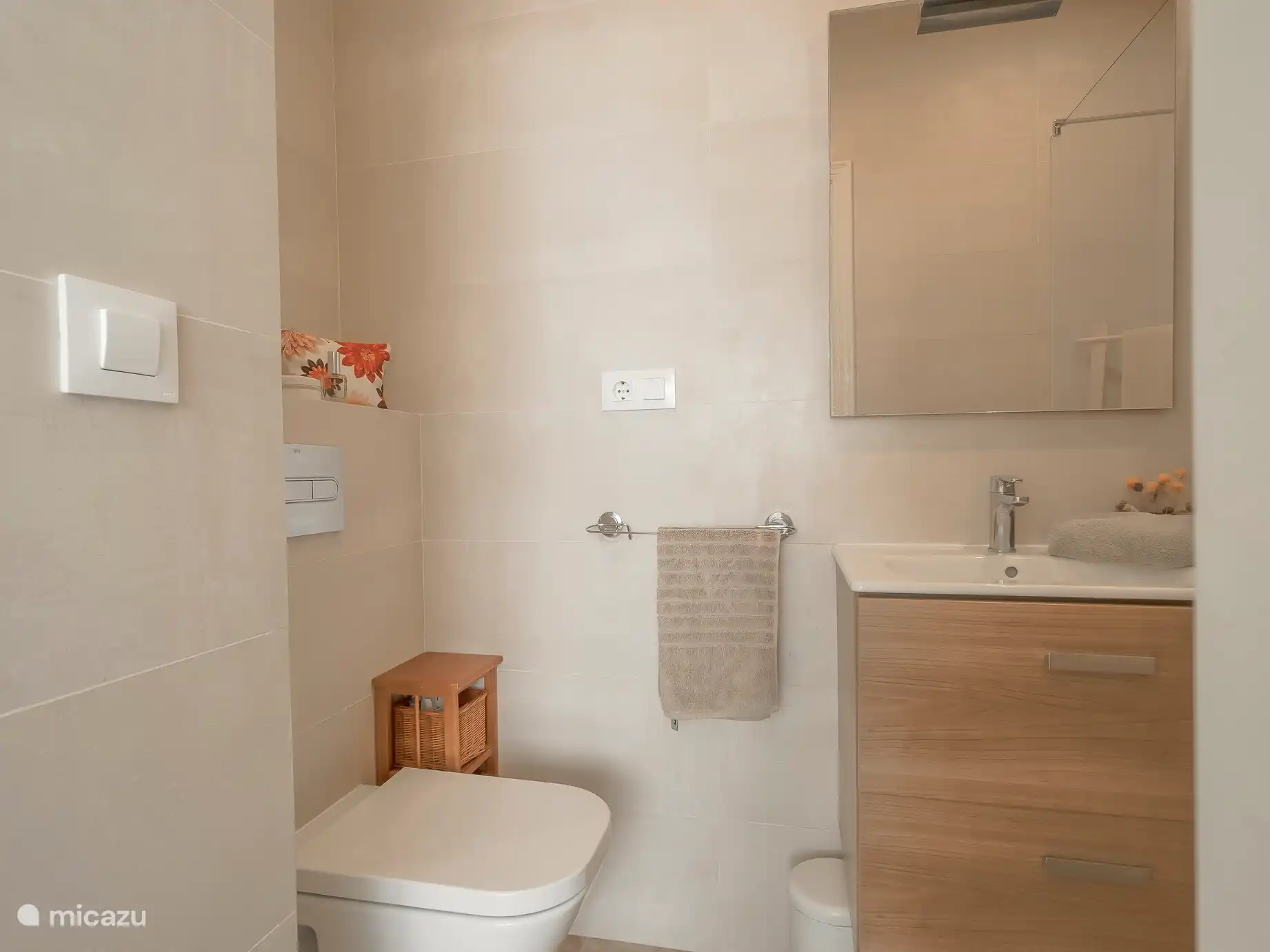 Casa Los Gallos - Salle de bain de la première chambre. 