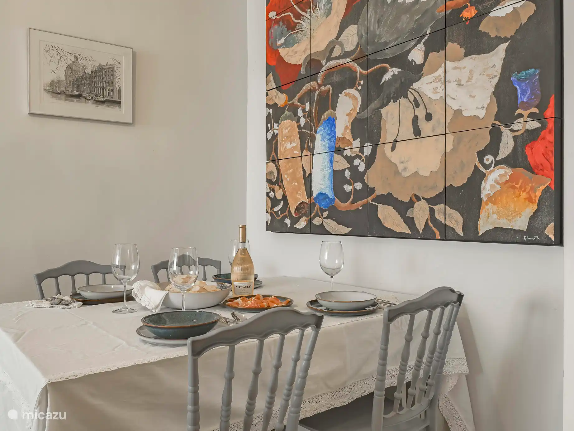 Casa Los Gallos - Salle à manger pour de délicieux apéritifs. 