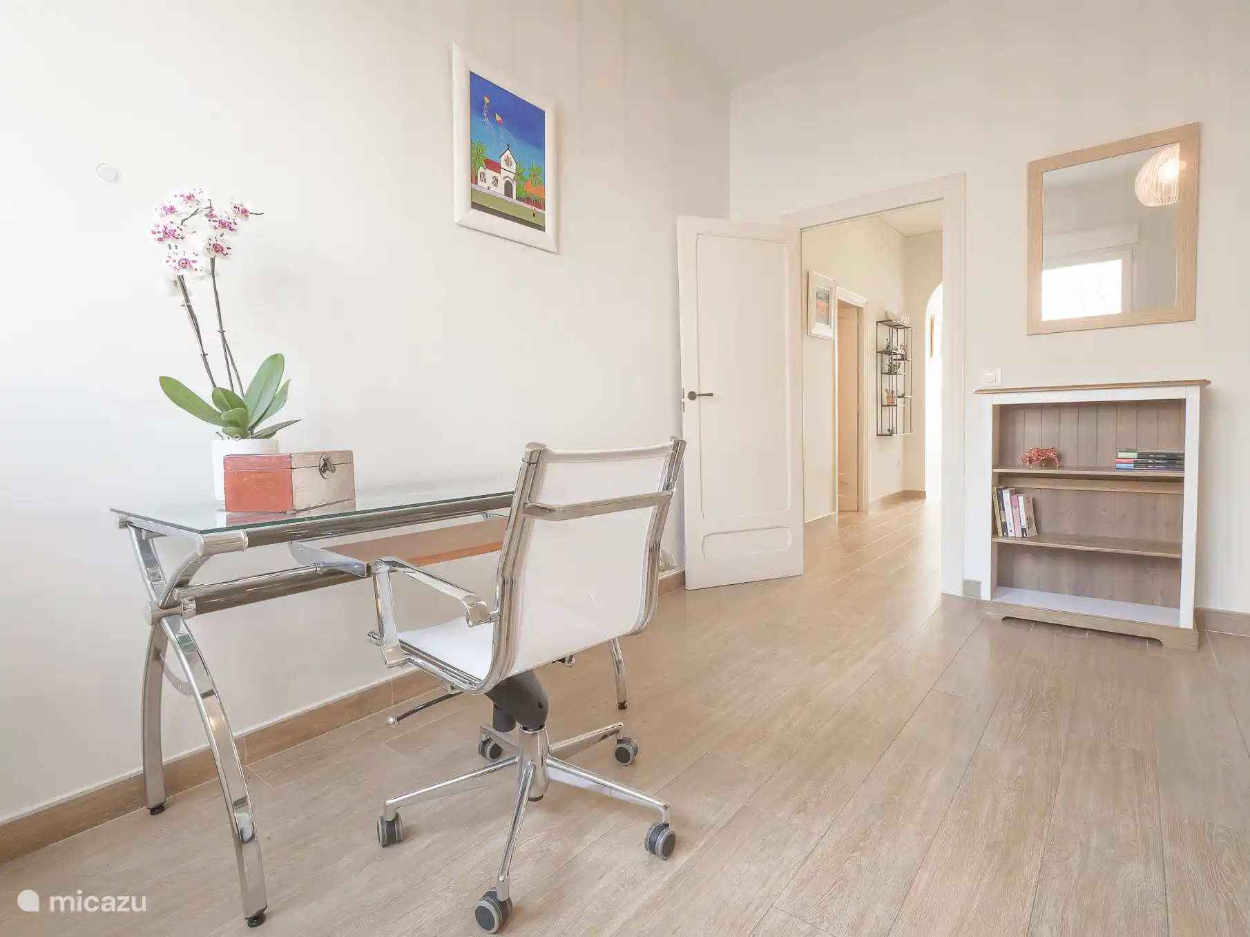 Casa Los Gallos - Deuxième chambre avec bureau.