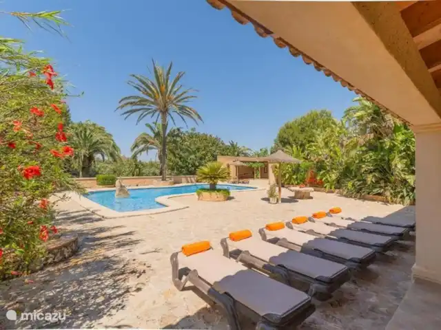 Location de Vacances Espagne, Majorque, Cala d'Or, villa - Villa Jardi transat
