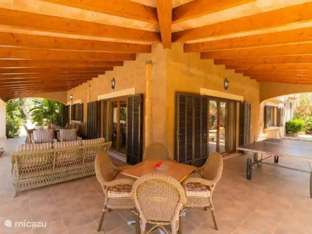 Location de Vacances Espagne, Majorque, Cala d'Or, villa - Villa Jardi véranda