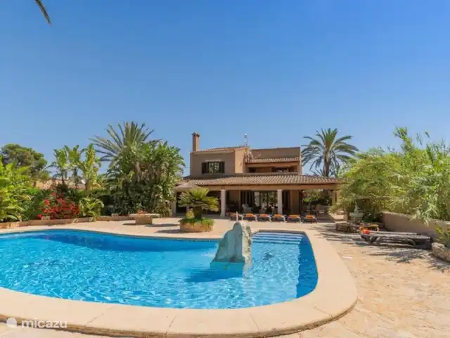 Location de Vacances Espagne, Majorque, Cala d'Or, villa - Villa Jardi La villa