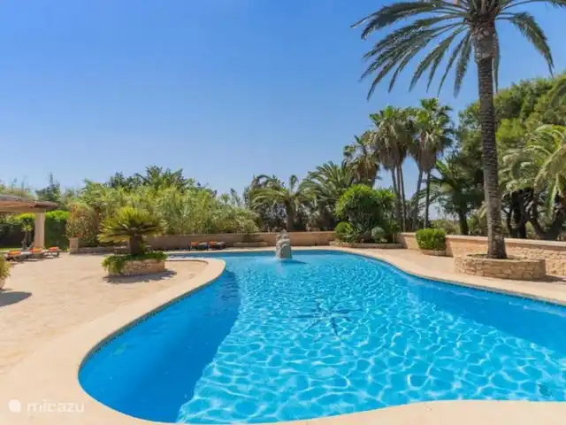Location de Vacances Espagne, Majorque, Cala d'Or, villa - Villa Jardi piscine