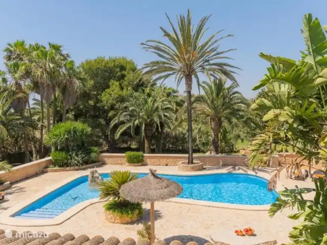 Location de Vacances Espagne, Majorque, Cala d'Or, villa - Villa Jardi piscine