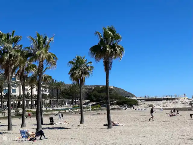 Location de Vacances Espagne, Costa Blanca, Moraira-Teulada, villa - Villa Sol y Más Moraira La plus grande plage borde le centre et s’appelle : Platja de l’Ampolla. Pendant les mois d’été, un maître-nageur est présent ici.