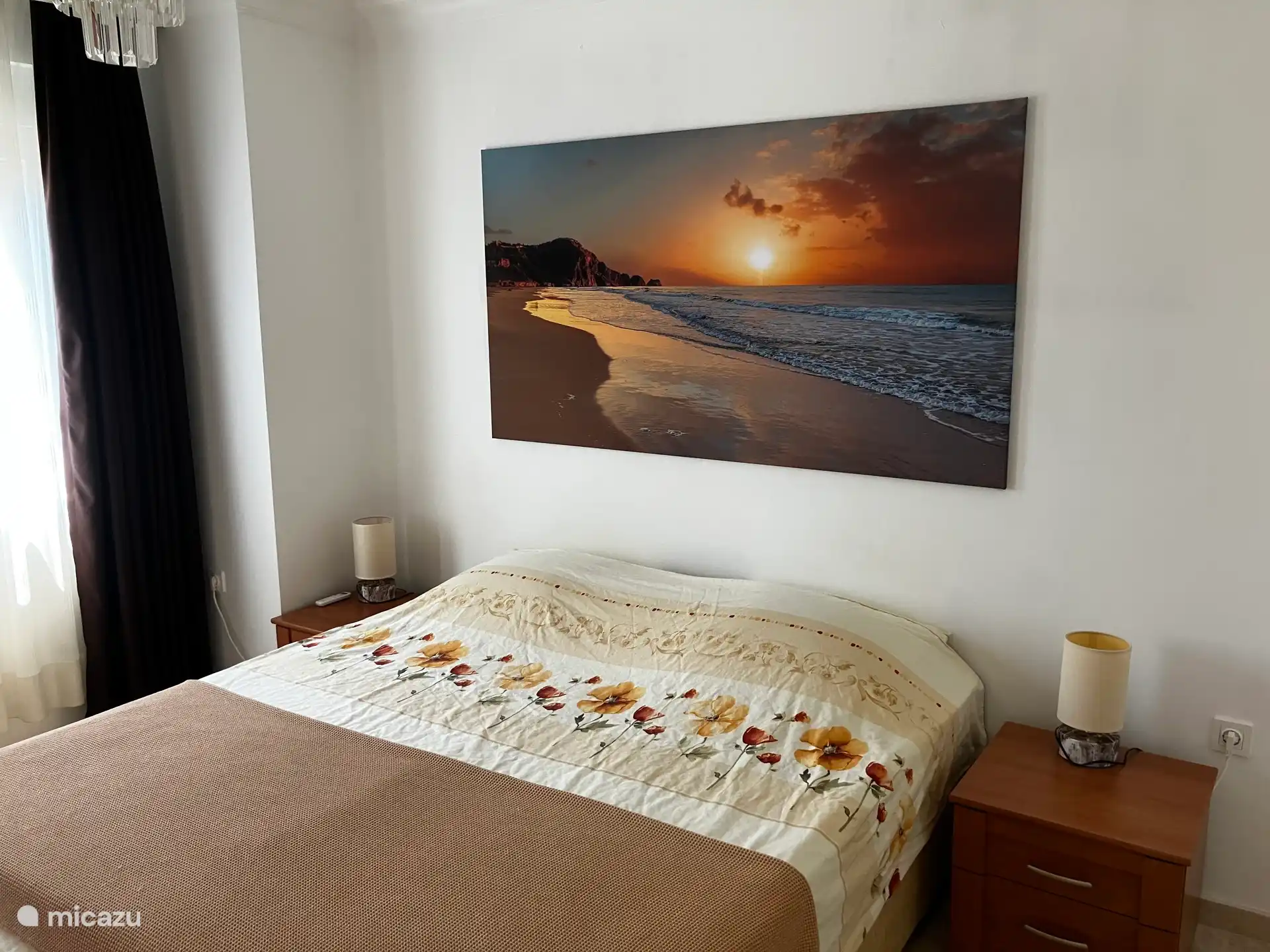 photo of Alanya on the wall.