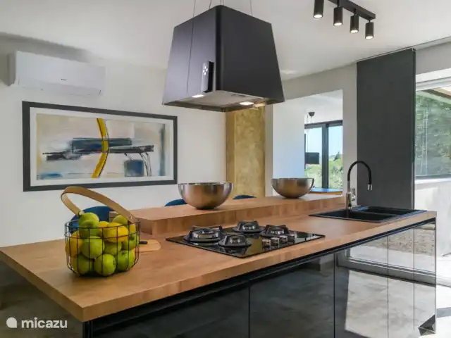 Casa Anónima en Croacia, Istria, Labin - villa cocina