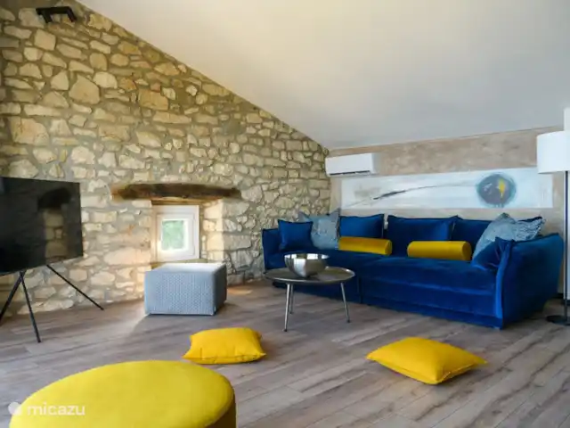 Casa Anónima en Croacia, Istria, Labin - villa Segunda sala de estar