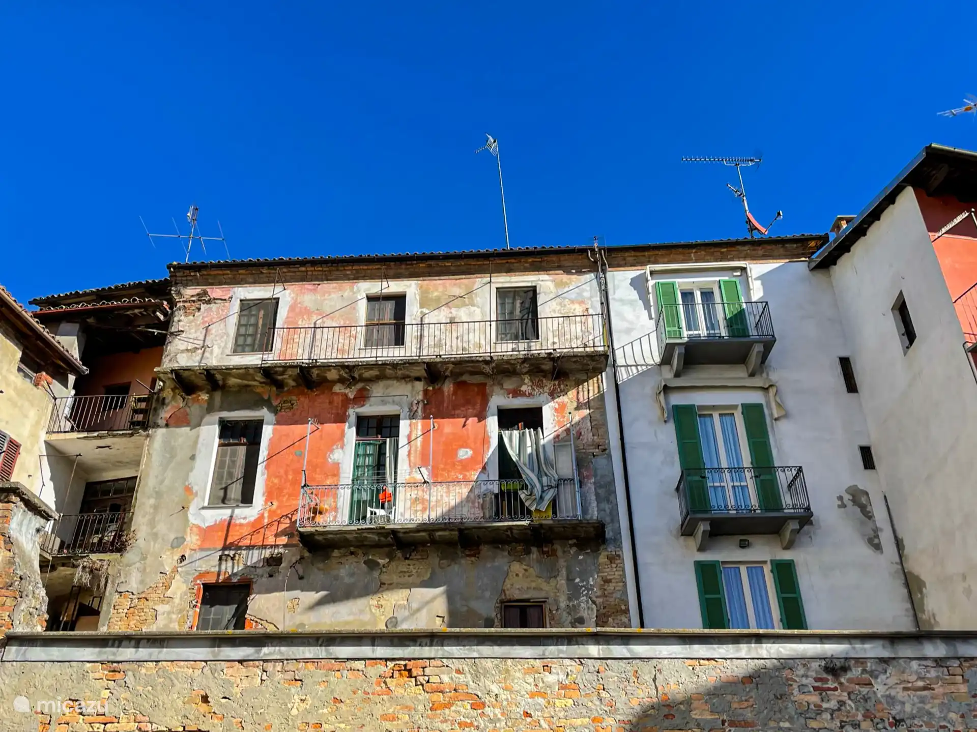 Historische Häuser Costigliole d'Asti