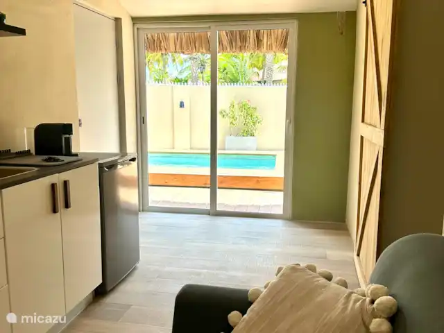 Kas Pelikan Privé  | Curaçao, Curaçao-Centre, Julianadorp - appartement Cuisiner avec vue ou déguster un bon café tout en se réveillant lentement sous le soleil des Caraïbes.
