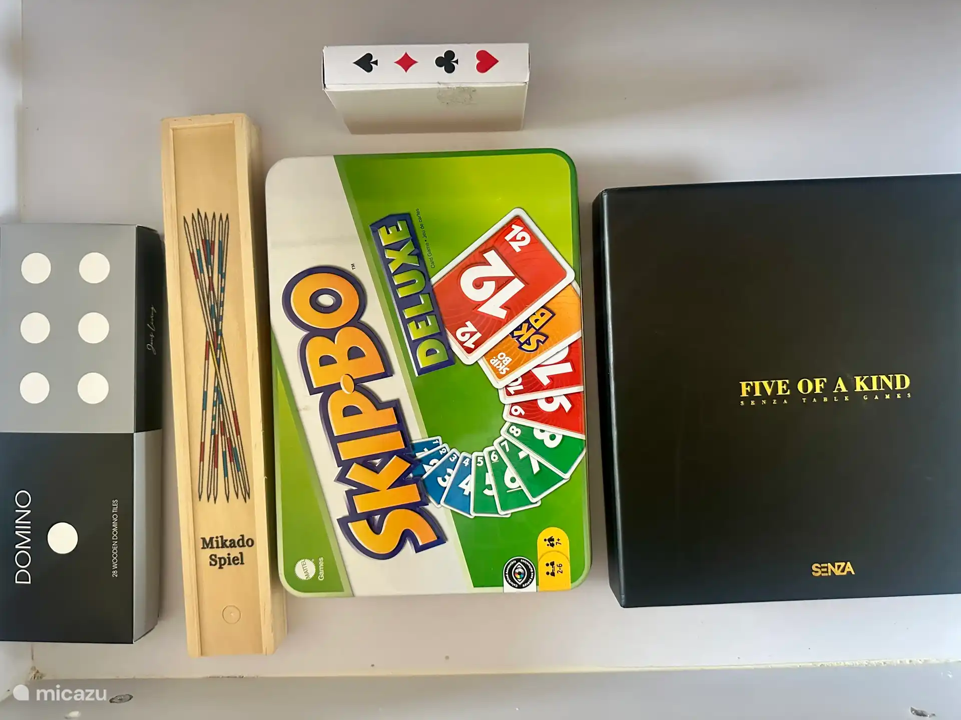 Kas Pelikan hat bewusst keinen Fernseher, so dass Sie der Hektik des Alltags wirklich entfliehen können. Stattdessen finden Sie lustige Spiele für unvergessliche gemeinsame Abende.