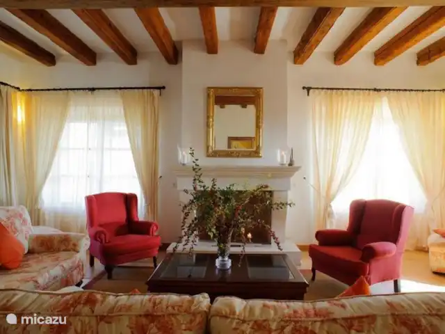 Villa Penya Redona huren in Spanje, Mallorca, Cala d`Or - villa woonkamer