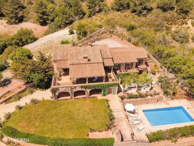 Villa Penya Redona huren in Spanje, Mallorca, Cala d`Or - villa de villa, tuin en zwembad