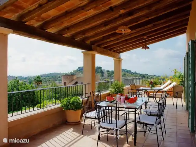 Villa Penya Redona huren in Spanje, Mallorca, Cala d`Or - villa veranda