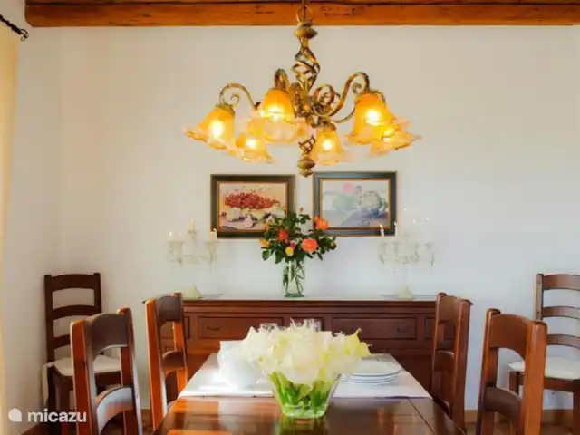 Villa Penya Redona huren in Spanje, Mallorca, Cala d`Or - villa eettafel