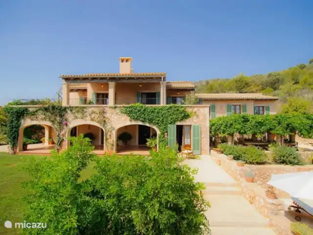 Villa Penya Redona huren in Spanje, Mallorca, Cala d`Or - villa aangezicht villa