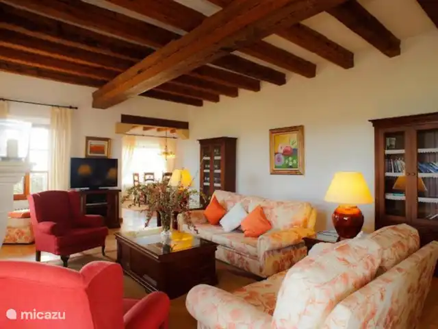Villa Penya Redona huren in Spanje, Mallorca, Cala d`Or - villa woonkamer