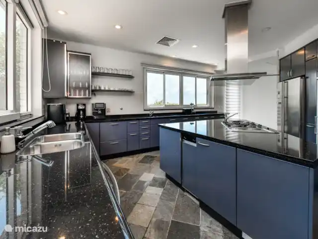 Vista al mar, Jacuzzi, Cerca de la playa en Aruba, Norte, Westpunt - villa Cocina