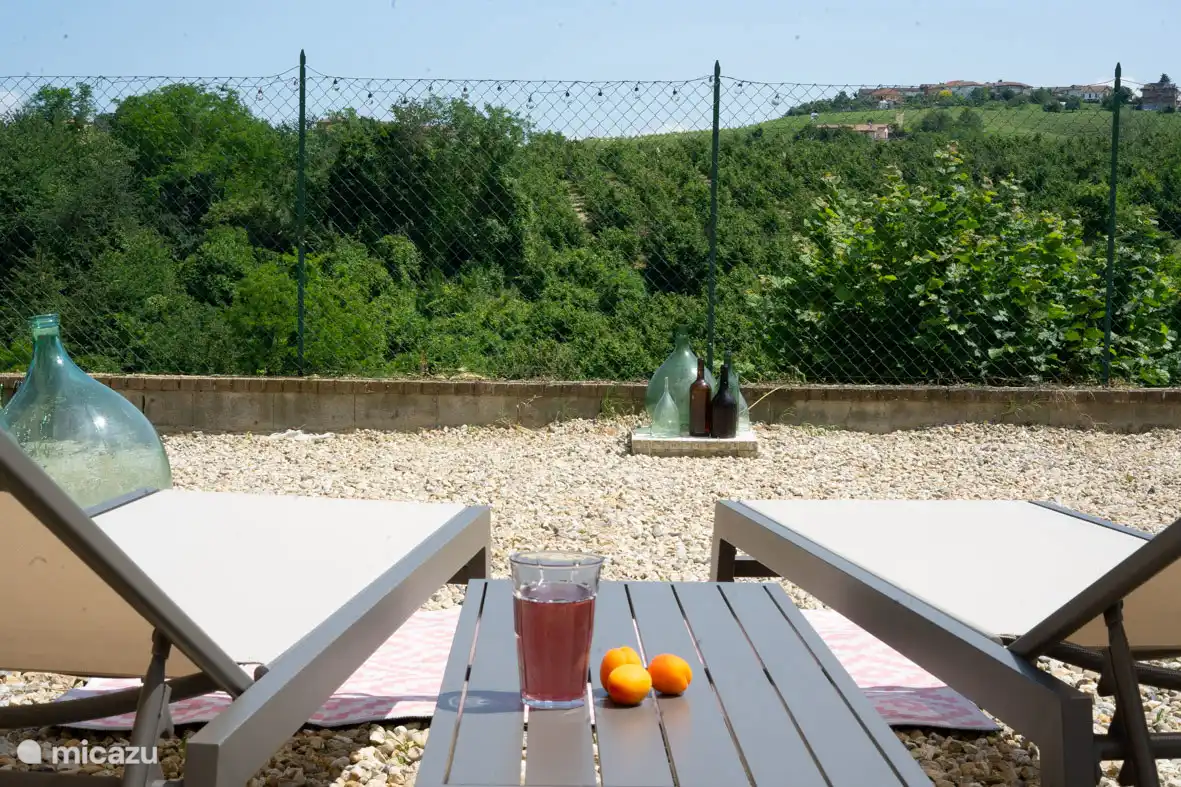 Blick von der eigenen Sonnenliege