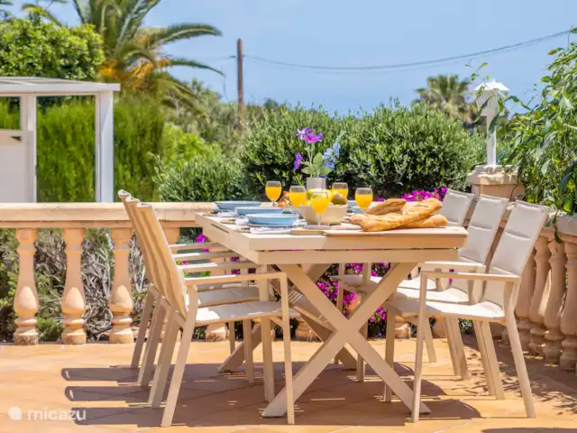 Brisa del Mar | Espagne, Costa Blanca, Jávea - maison de vacances table d’extérieur