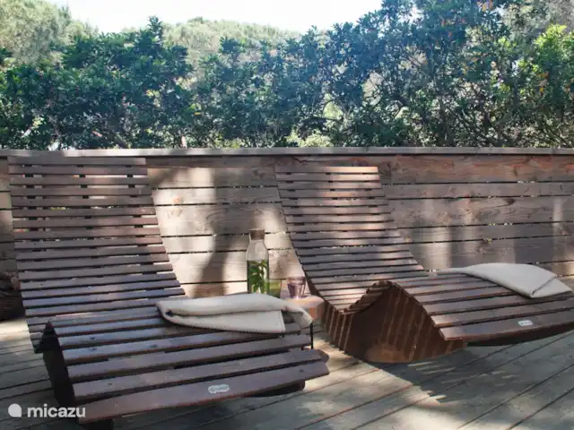 Location de Vacances Espagne, Barcelone, Sant Andreu de Llavaneres , penthouse - Loft sur le domaine – Côte de Barcelone Une bouffée de vapeur à côté du sauna