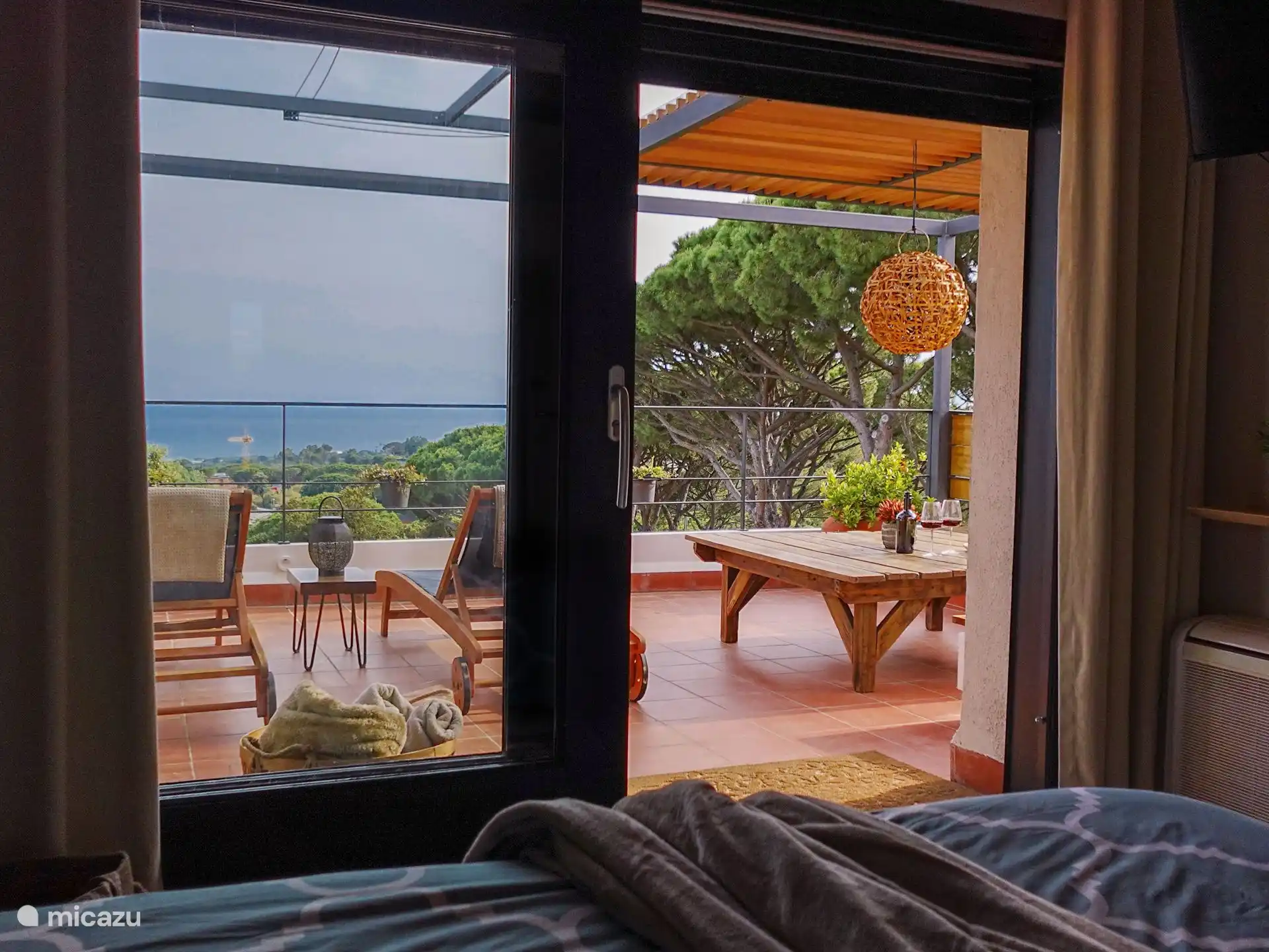 Watersport, Spanje, Barcelona, Sant Andreu de Llavaneres , penthouse Loft op Landgoed – Kust Barcelona