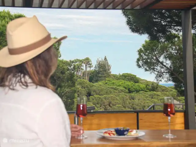 Location de Vacances Espagne, Barcelone, Sant Andreu de Llavaneres , penthouse - Loft sur le domaine – Côte de Barcelone Mer et forêt verdoyantes toute l’année