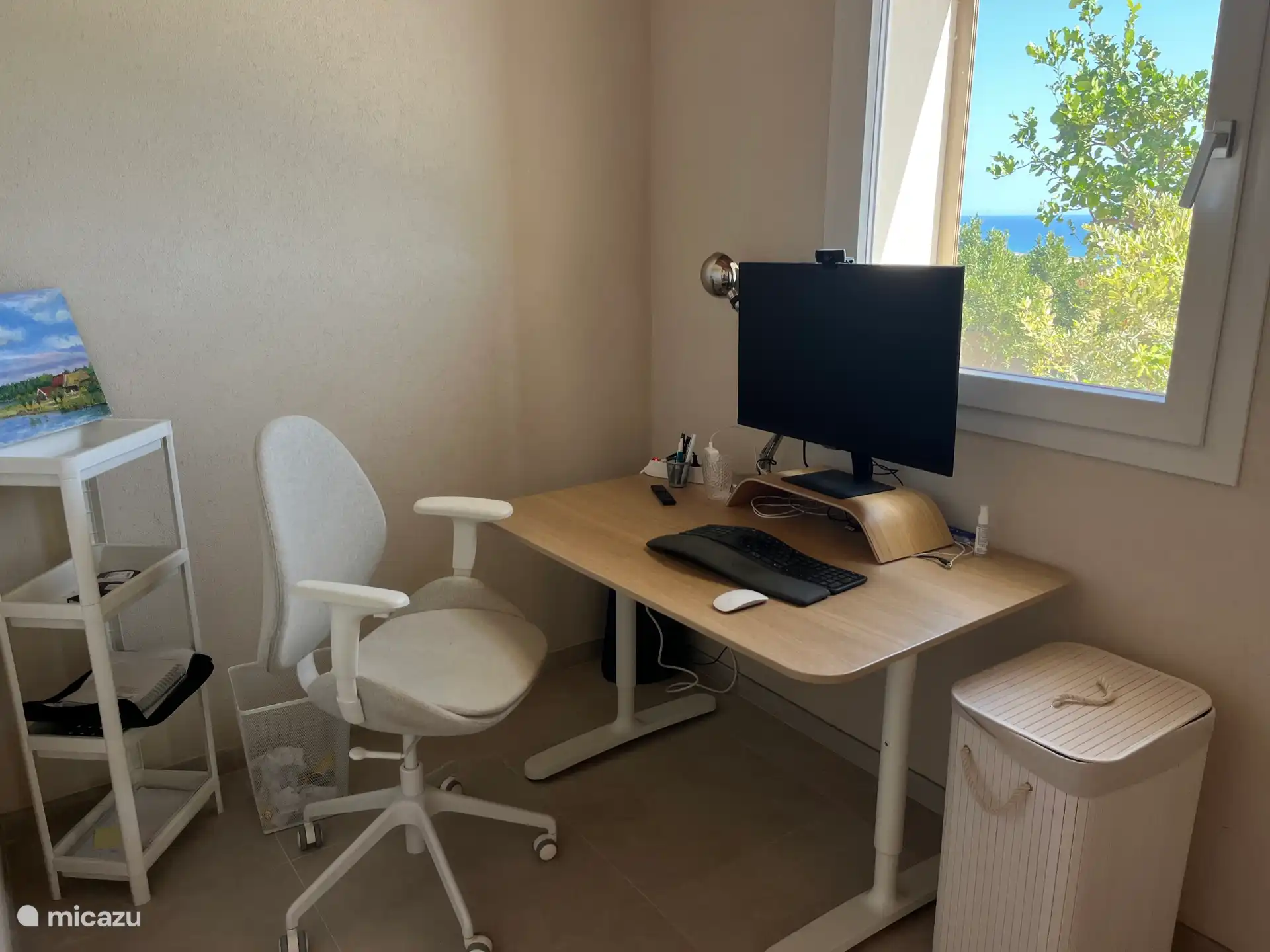 Chambre principale sur le lieu de travail