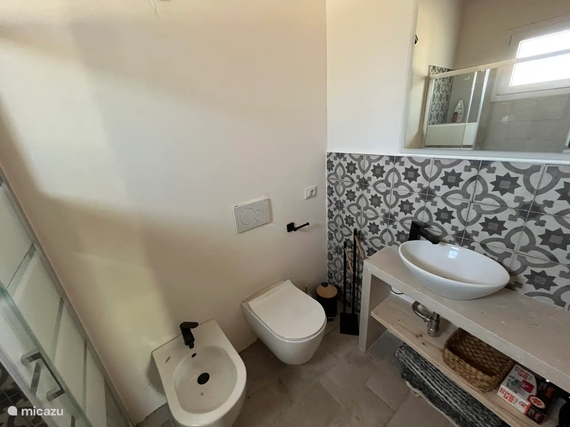 Salle de bain de la maison d’hôtes chambre principale