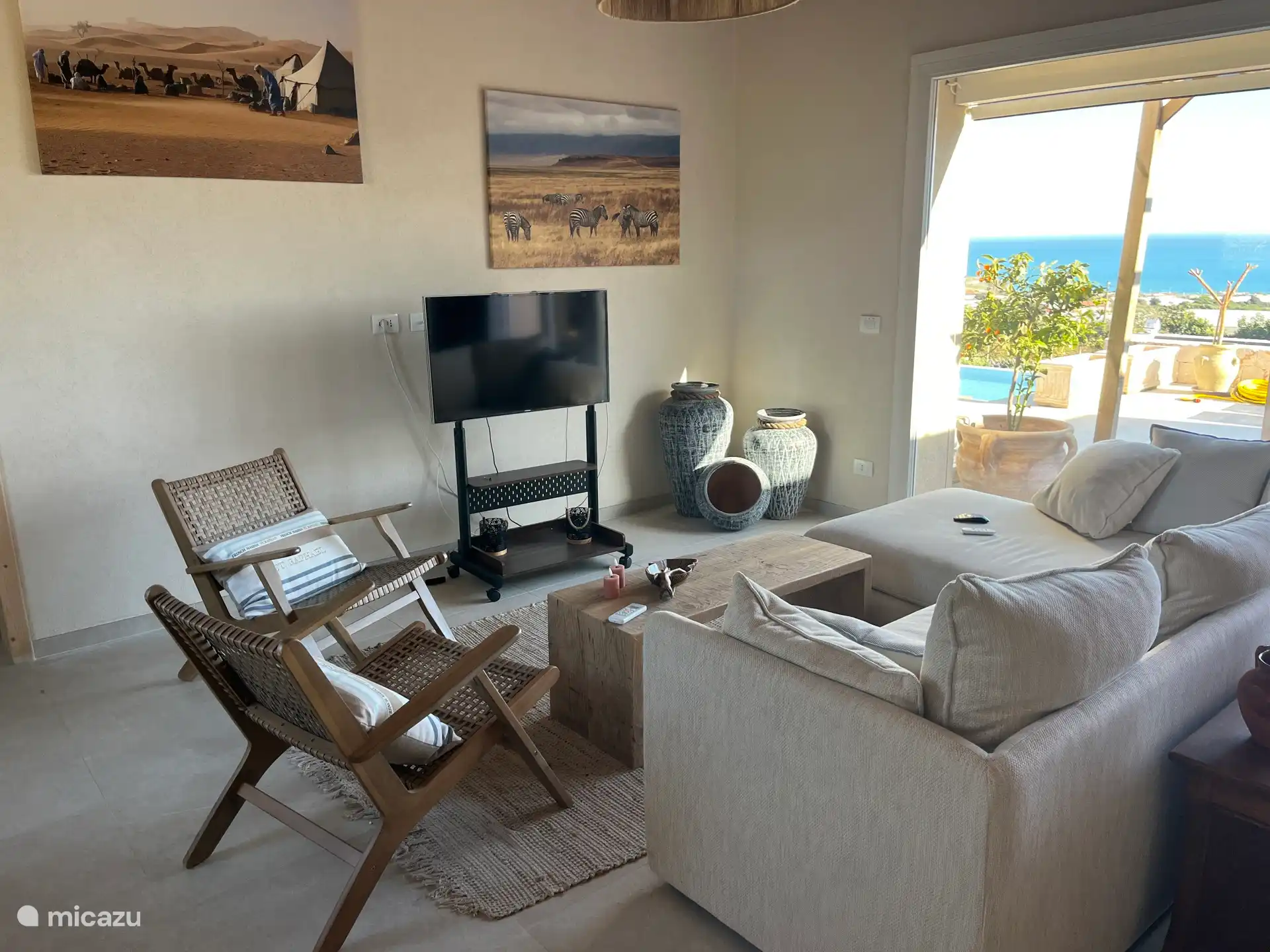 Vue depuis l’espace de repos