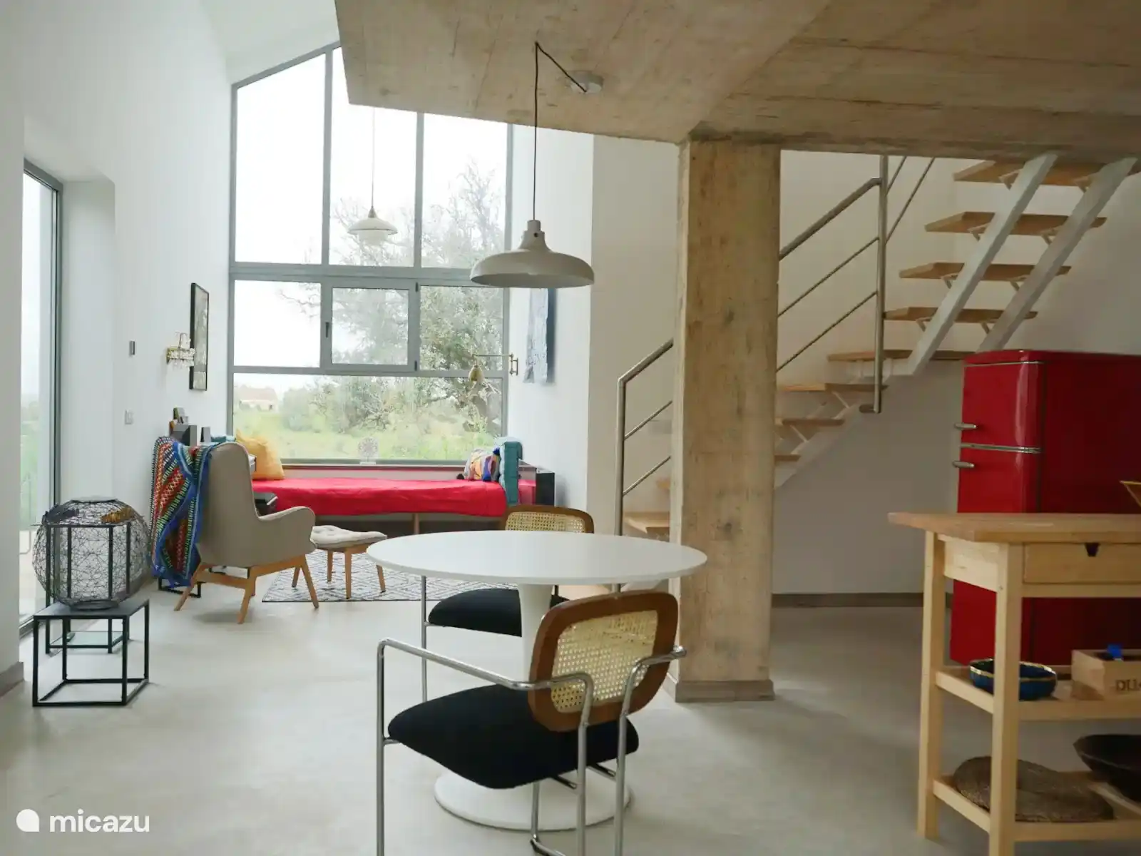 Een fijne open leefruimte