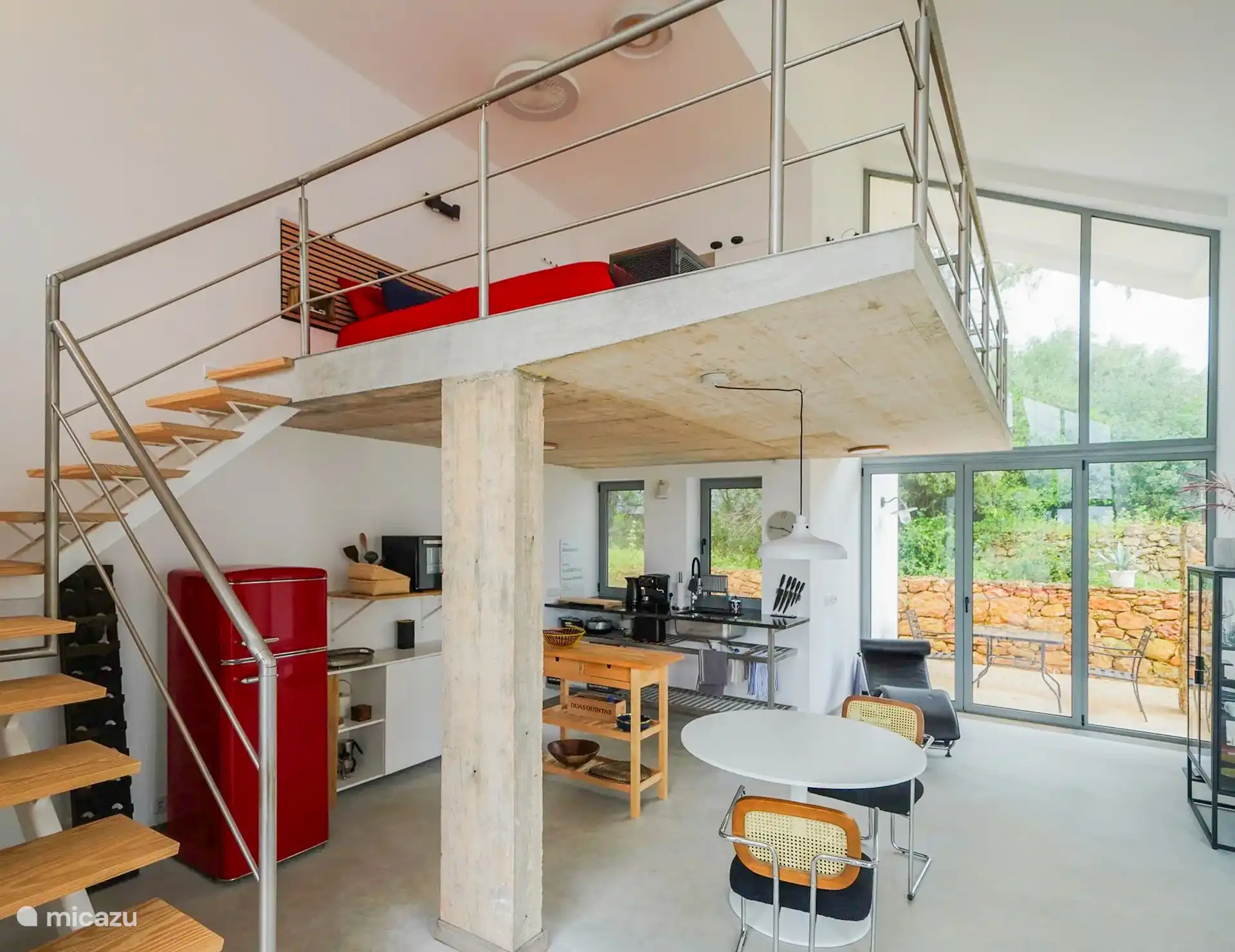 Slaapruimte op de videverdieping