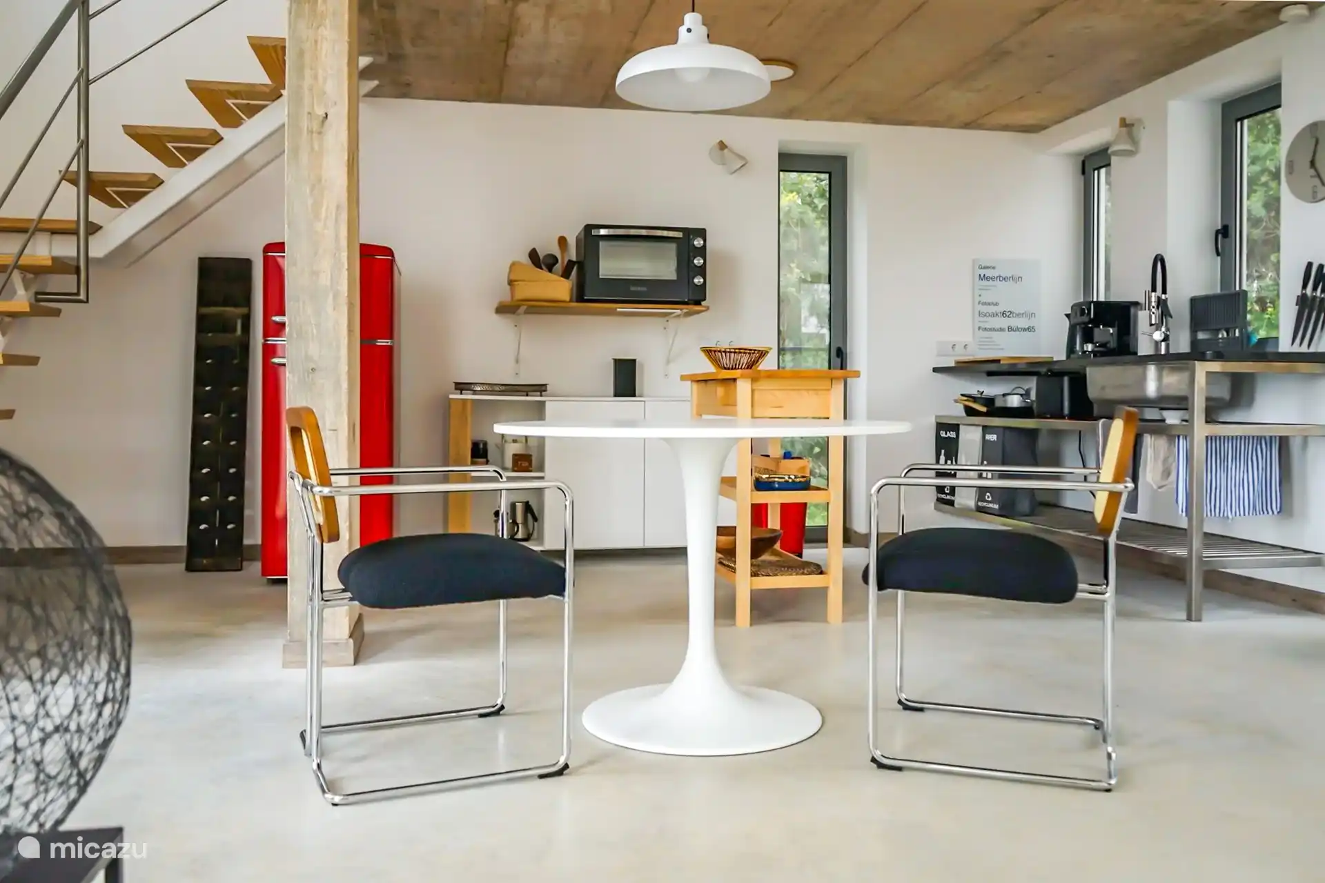 Open keuken en eettafel