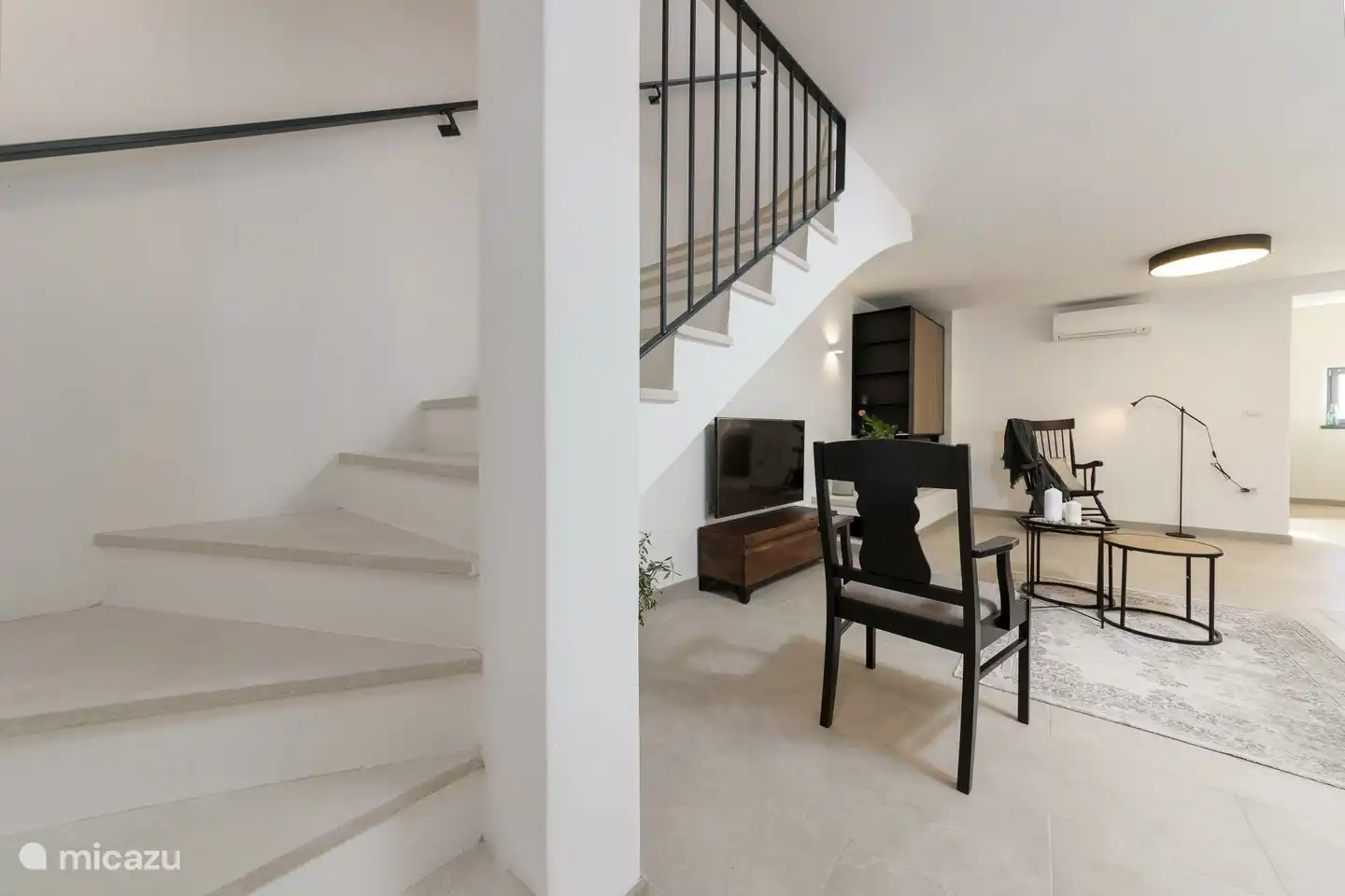 Montée des escaliers