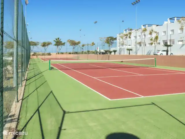 Ponceuse Krijnen | Espagne, Costa Cálida, Alhama de Murcia - appartement Courts de tennis de la station