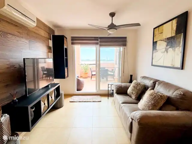 Ponceuse Krijnen | Espagne, Costa Cálida, Alhama de Murcia - appartement TV, climatisation et ventilateur de plafond