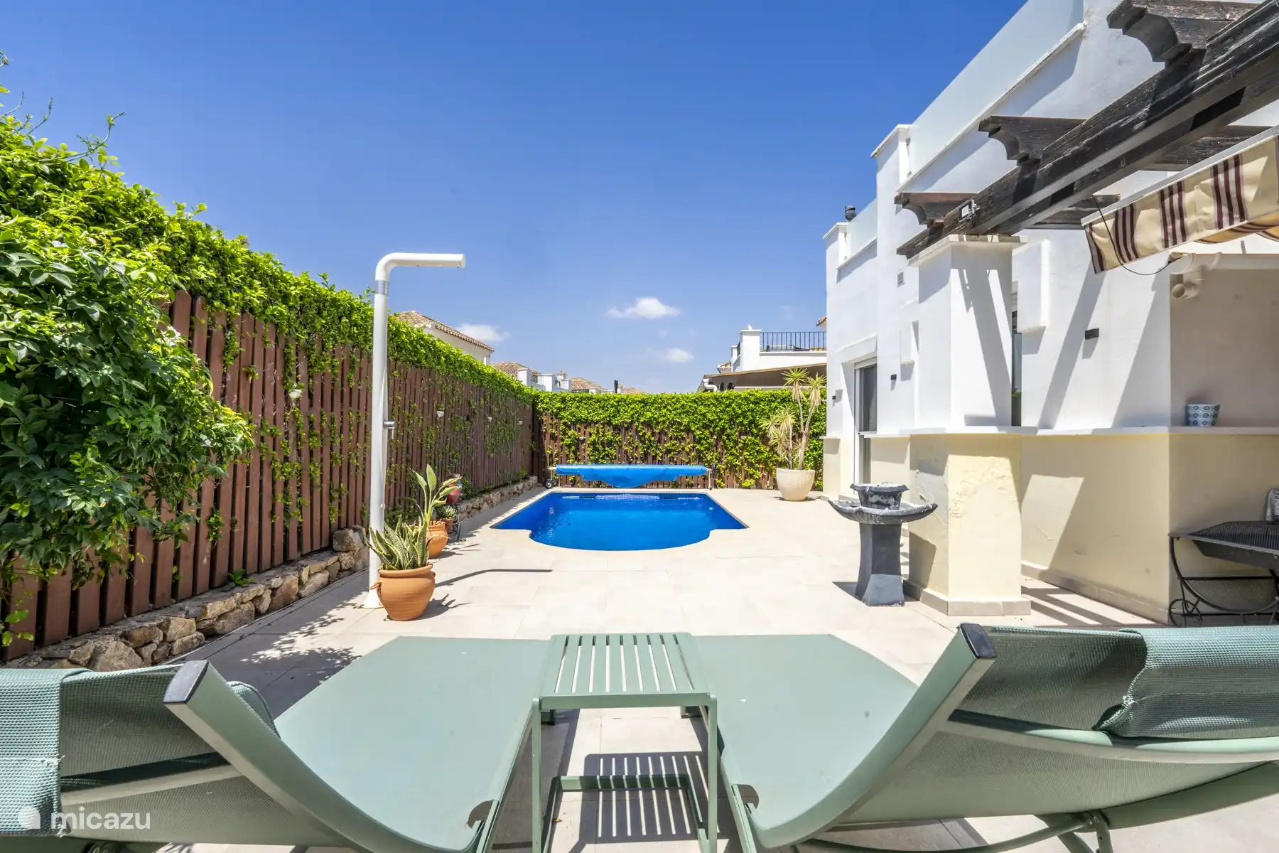 Ground floor sun terrace, swimming pool