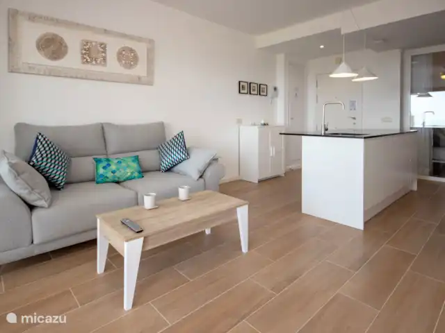 La Cala de Mijas | Espagne, Costa del Sol, La Cala de Mijas - appartement Salon et cuisine ouverte