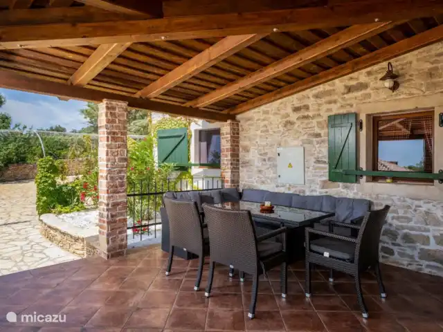 Villa Vinela huren in Kroatië, Istrië, Buje - villa veranda