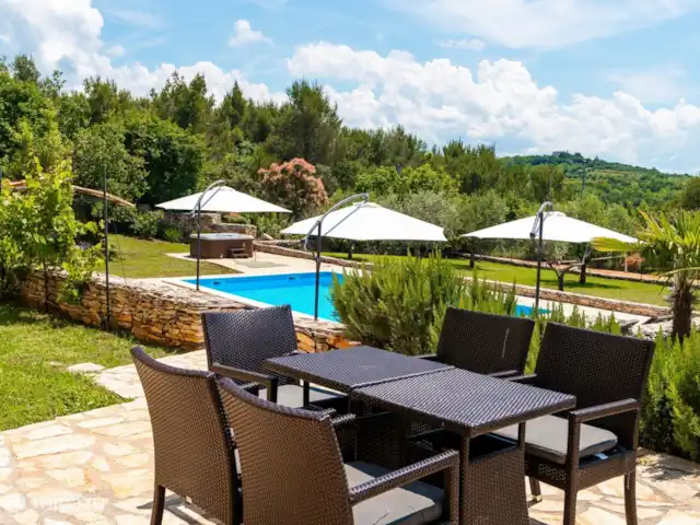 Villa Vinela huren in Kroatië, Istrië, Buje - villa zithoek
