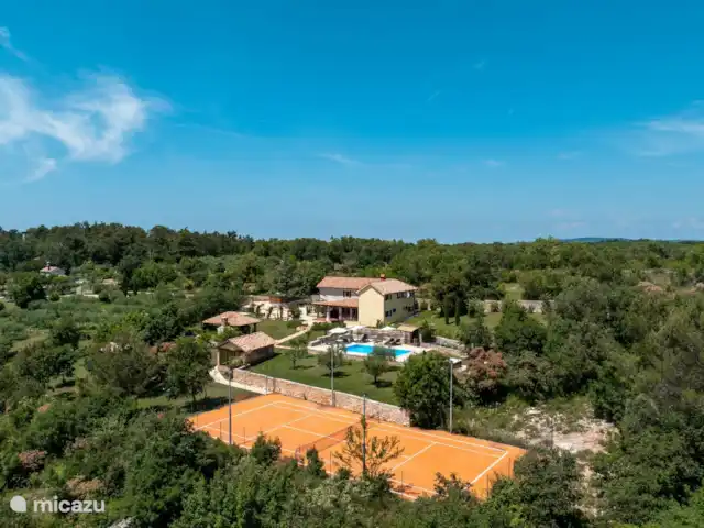 Villa Vinela huren in Kroatië, Istrië, Buje - villa de villa met tennisbaan