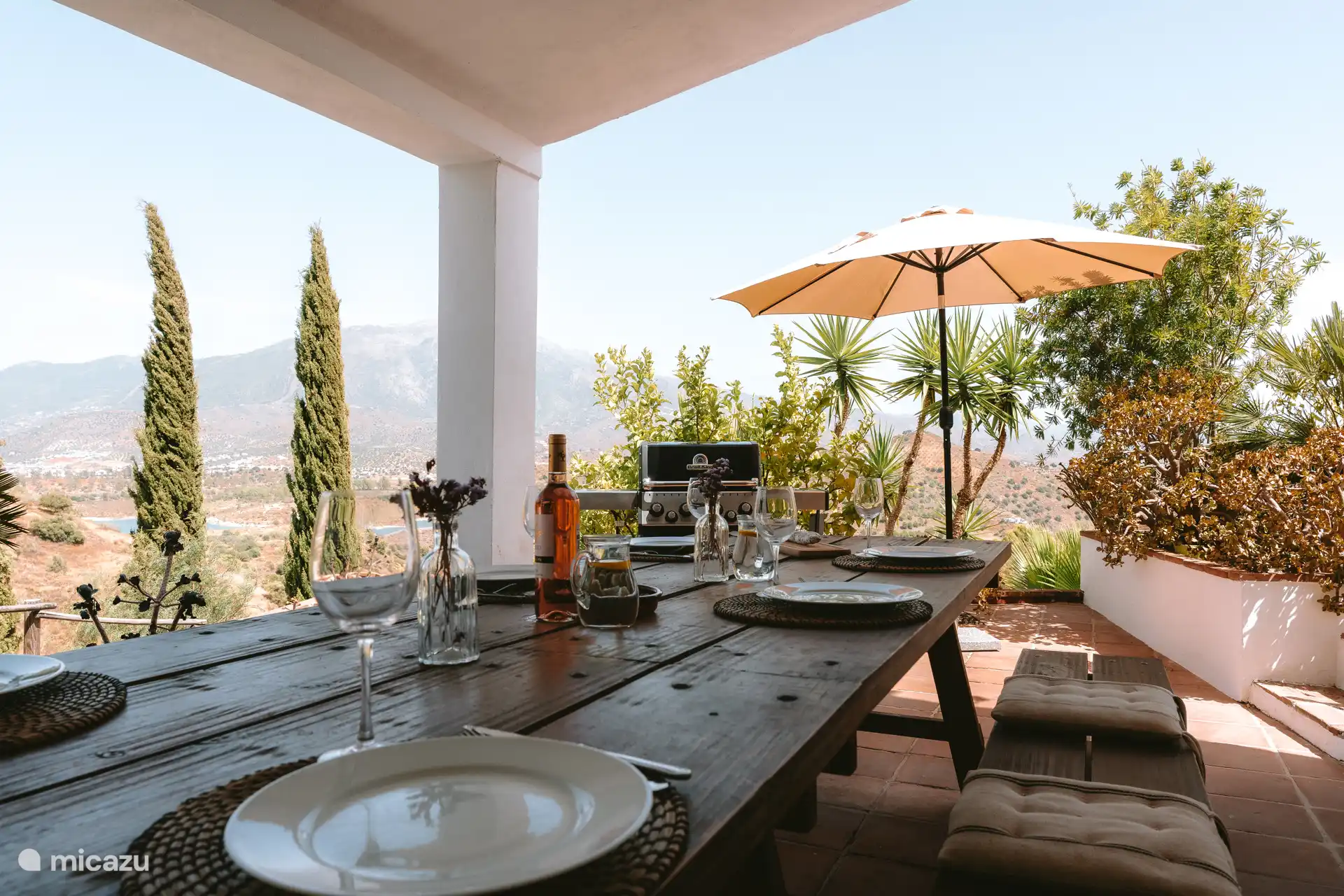 Casa Amani in Spain, Andalusia, La Viñuela - Villa