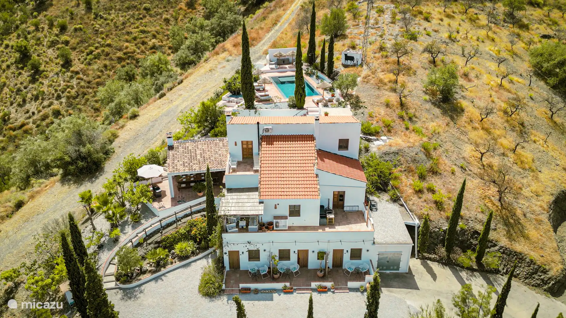 Casa Amani in Spain, Andalusia, La Viñuela - Villa