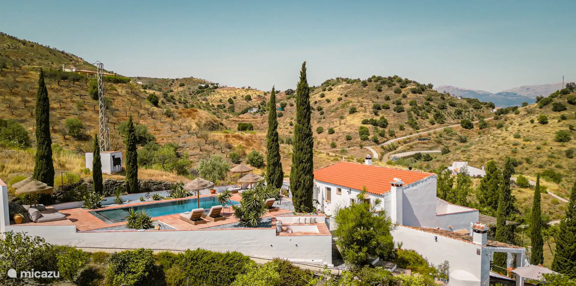 Casa Amani in Spain, Andalusia, La Viñuela - Villa