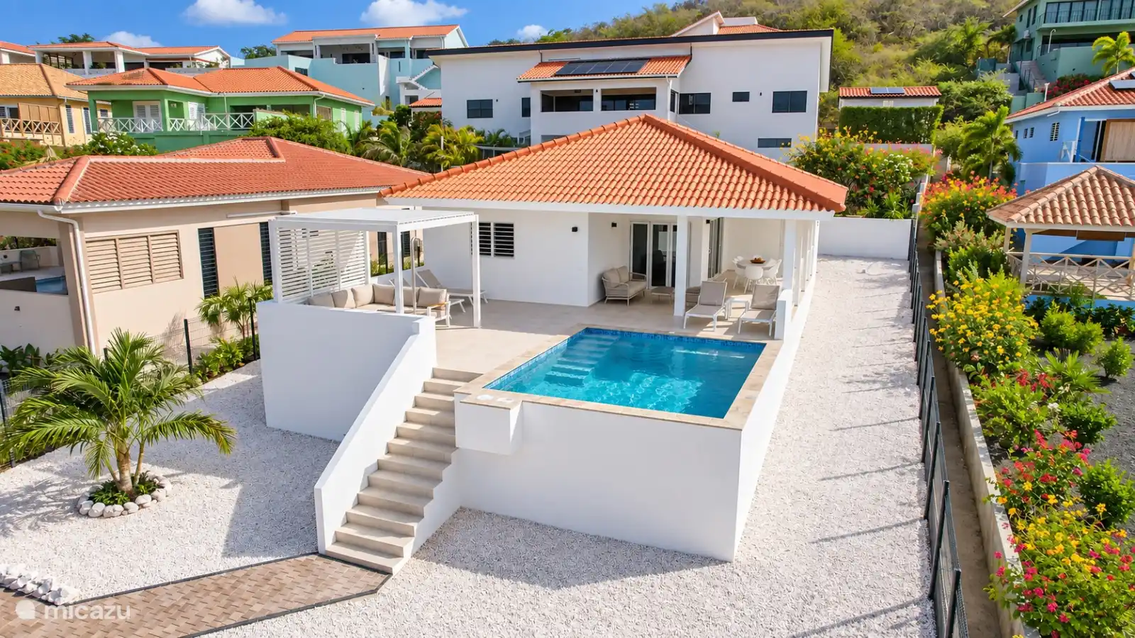 Luxusunterkunft, Curaçao, Banda Abou (West), Fontein, villa Villa Jessha *Sicheres Resort*