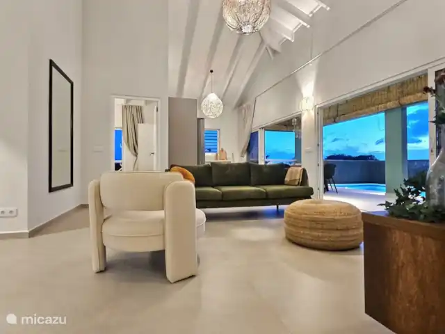 Villa Atardecer Fontaine de Villapark | Curaçao, Banda Abou (ouest), Fontein - villa Salon